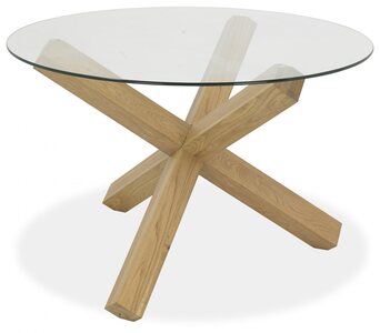 2623-9 Circular Glass Table