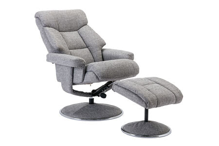 Swivel Recliner - Fabric