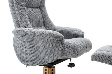 Swivel Recliner - Fabric