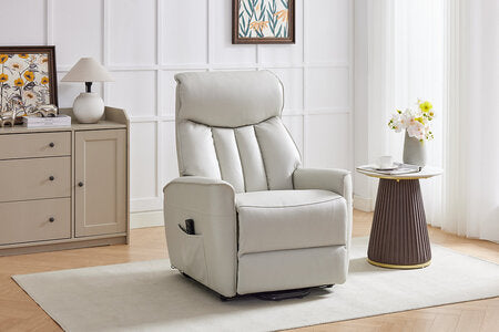 Riser Recliner -Quadruple Motor Leather/Match
