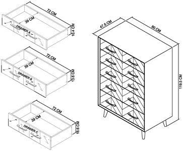 5 Drawer Chest