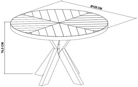 Circular Dining Table