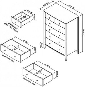 4+2 Drawer Chest