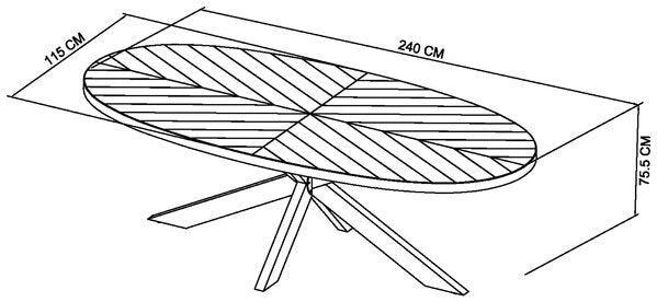 8 Seater Dining Table