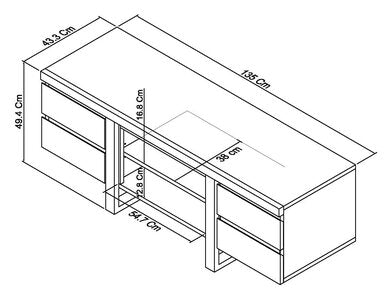 Wide Entertainment Unit