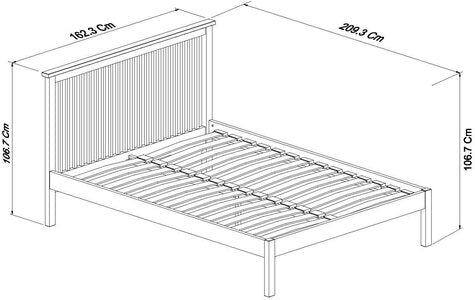 150Cm Low Footend Bedstead
