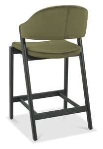 Upholstered Bar Stool - Cedar Velvet (Pair)