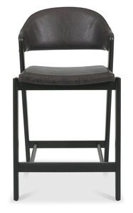 Upholstered Bar Stool - Old West Vintage (Pair)