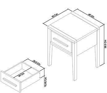 1 Drawer Nightstand