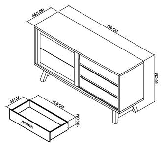 Wide Sideboard