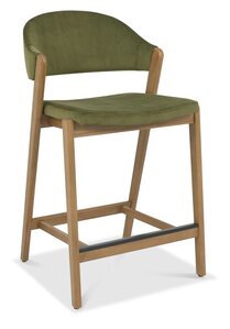 6049-09BSU-VCE Upholstered Bar Stool - Cedar Velvet (Single)