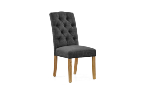 7698 Chelsea Dining Chair - Charcoal KD