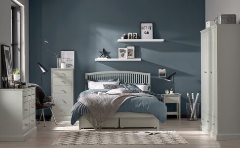 135Cm Slatted Bedstead