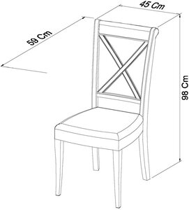 X Back Chair