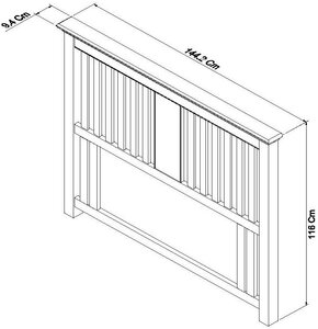 150Cm Headboard