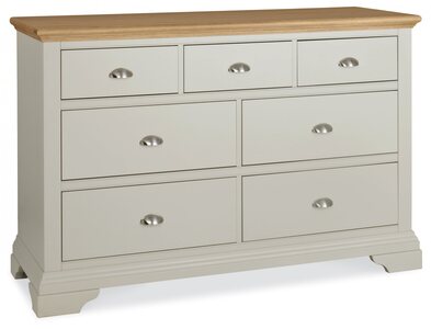 8007-92 3+4 Drawer Wide Chest