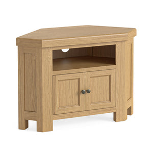 8085 Corner TV Unit With 2 Doors