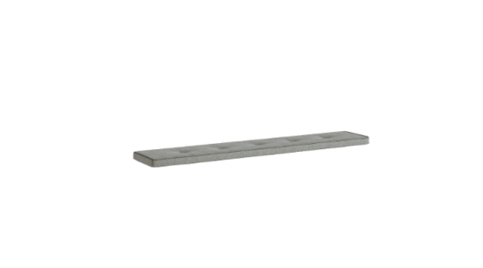 8095 Cushion For 8286 Cross Bench - Grey