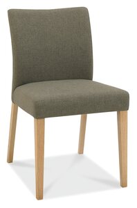 8101-09U-BG Uph Chair - Black Gold Fabric (Pair)