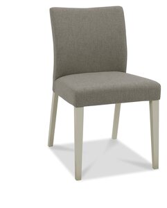 8102-09U-TT Uph Chair - Titanium Fabric (Pair)