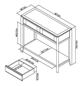 Console Table With Drawer