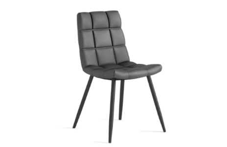 8229 Hudson Chair - Dark Grey Pu - 70164V-T