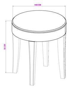 Stool - Fabric