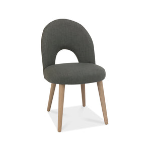 9129-09U-CS Upholstered Chair - Cold Steel Fabric (Pair)
