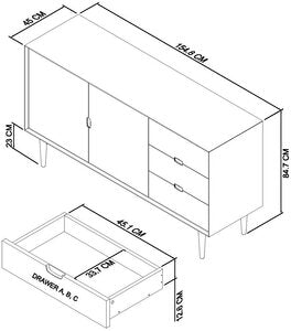 Wide Sideboard