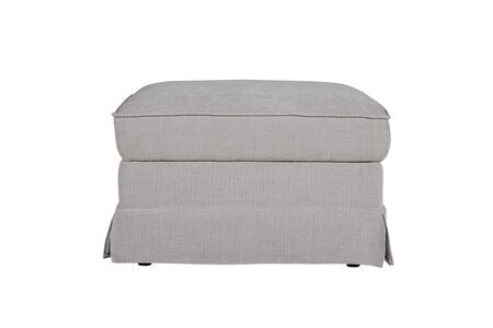 Storage Ottoman - Greige