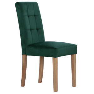 ASH104 Ashbury Velvet Chair in Forest