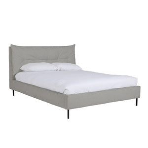 Ave-404-LA Boucle Bed - 4'6" - Latte