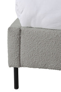 Boucle Bed - 6' - Latte