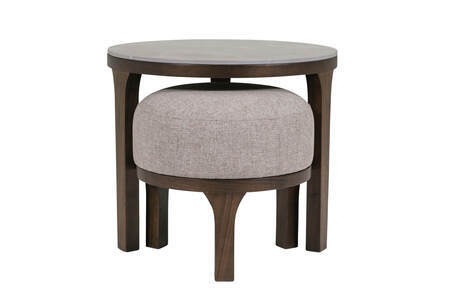 Axn-314-LA Footstool - Latte