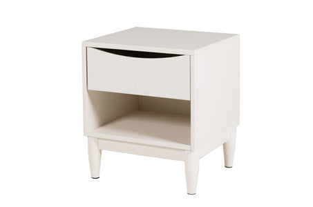 Bedside Table - White