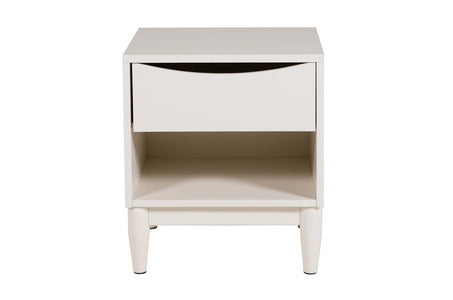 Als-410-WH Bedside Table - White