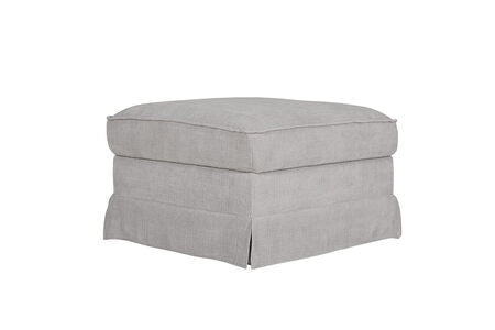 Ali-306-GE Storage Ottoman - Greige