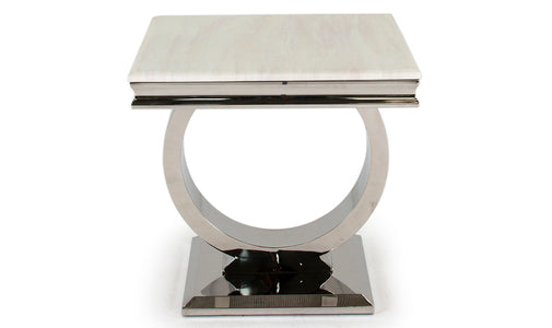 Ari-008-CR-L Lamp Table - Cream Low