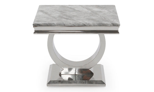 Lamp Table - Grey Low