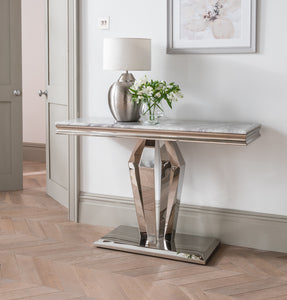 Console Table - Grey