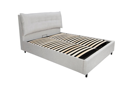 Ottoman Bed - 6' - Silver