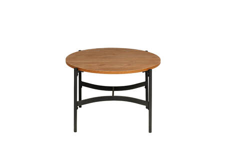 Bau-008-BR Lamp Table Round - Brown