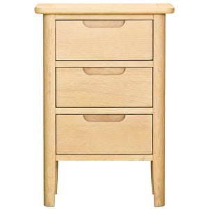 BER001 3 Drawer Bedside
