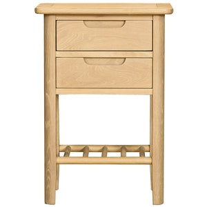 BER010 2 Drawer Bedside