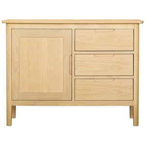 BER051 1 Door 3 Drawer Sideboard