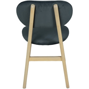 Upholstered Dining Chair - Dark Grey Pad