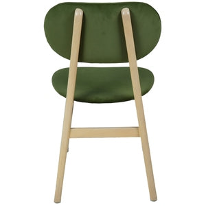 Upholstered Dining Chair - Green Pad