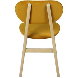 Upholstered Dining Chair - Mustard Pad