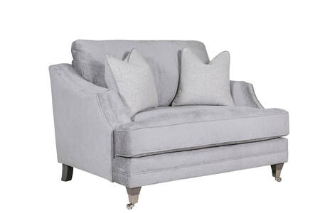 Snuggle Fixed Back - Silver (2 Scatters)
