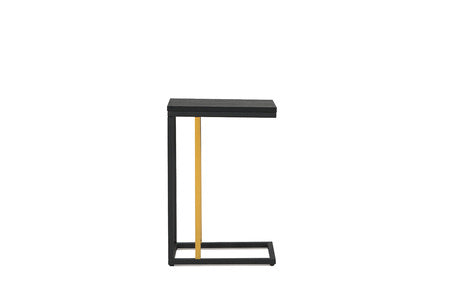 Drinks Table - Black and Copper
